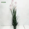 K-3018 High Quality artificial Ornamental Plant Plastic Artificial Onion Grass Reed Grass for indoor decoration
