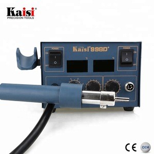 Kaisi Hot Air Gun Soldering Iron SMD Rework Station For Phone Soldering Repair Work