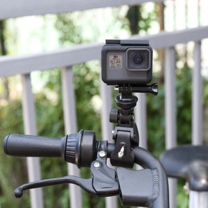 Kaliou for GoPros 180 Swivel Bike Hand Bar Clip with Adapter Mounts other camera accessories