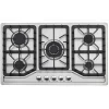 Kitchen appliances stainless steel 5 burner built in gas cooker cooktop