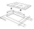 Import kitchen cooker/portable caravan built-in gas stove induction cooker tempered glass/ from China