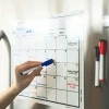 kitchen refrigerator decorative magnetic dry erase whiteboard sheet with stain resistant surface custom size