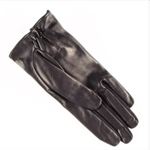 Ladies Sheepskin Leather Mittens Gloves With Rabbit Fur Cuff