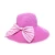 Import Ladies Wide Brim Straw Hat with Big Bow from China