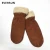 Import Lady Fashion Warm Pig Split Gloves and Mittens Winter cotton gloves from China