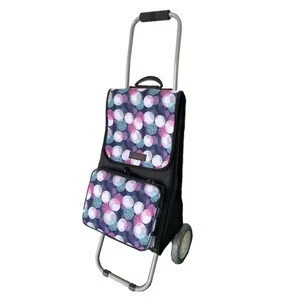 Large Personal Rool Shopping Trolley Vegetable Folding Festival Luggage Shopping Bag Shopping Cart with wheels Foldable Handle