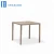 Import latest design garden furniture dining sets with metal frame chair and table from China