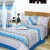 Import Latest double bed designs quilted bedspreads with matching curtains from China