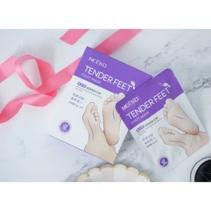 Lavender Smootheing Beautifying PVC Foot Mask wholesale private label
