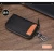 Import leather car key case bag wallet car key chain holder ring with 6 hooks snap closure,car key bag from China