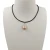Import LEATHER nature freshwater PEARL NECKLACE PEARL PENDANT with magnet closer from China