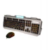 LED Backlight multimedia Gaming Keyboard and mouse combo for gamer
