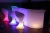 Import LED glowing table nightclub bar used rechargeable other bar furniture from China