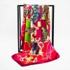 Lekuni fashion spring European style stain soft 135*135cm silk scarf lady shawl