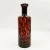 Import Leopard pattern brown swirl glass taper shaped vase tabletop from China