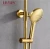 Import LESUN surface mounted rainfall thermostatic shower tap brass bath shower faucet from China