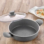 Leydi 9 pcs Marble Coating Granite Cookware Set
