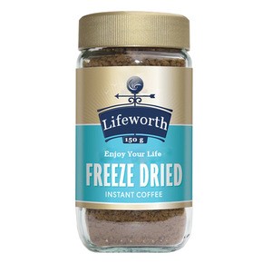 Lifeworth 100% Arabica Freeze Dried Instant Coffee