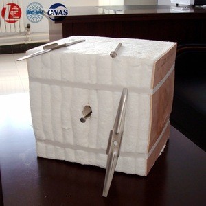 Light weight insulation 1260C standard ceramic fiber module / blocks