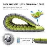 Lightweight ultralight compact sleeping Mat air mattress inflatable camping Sleeping Pad Air Sleeping Pad