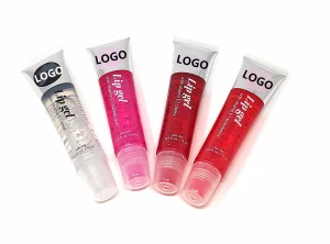 lipgloss wholesale no label private Vendor Varity  Set Of 5 Hydrating Lip Gel Vitamin E Thick Glossy  Lip Gloss
