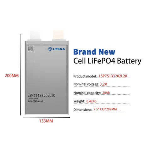 Buy Lisha Factory Price 3.2v 20ah 25ah 30ah 50ah Lifepo4 Lithium Ion ...