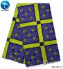 LIULANZHI Hotsale Cheap wax fabric 6yards nigeria wax fabric african textiles real wax print for dress/suit ML29L31-ML29L36