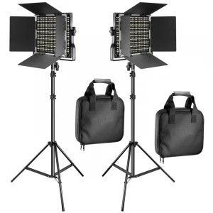 Live Broadcast Supplementary Light Film Video Studio Equipment LED Light Photography Shooting Portable Bi-color LED Panel Light