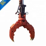Log Grapple forestry machinery for excavator