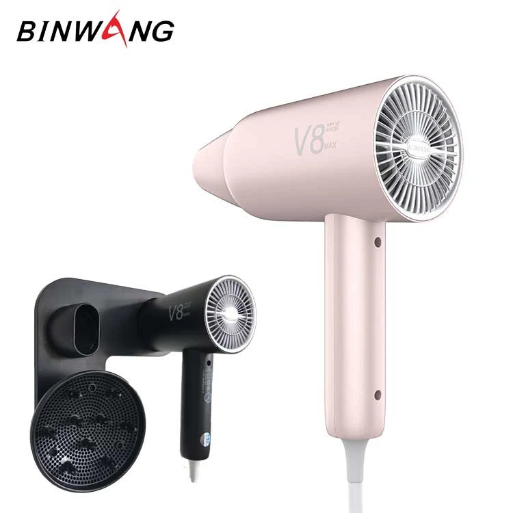Logo custom air hair dryer full set Magnetic concentrator diffuser ion hair dryer  with stong rack
