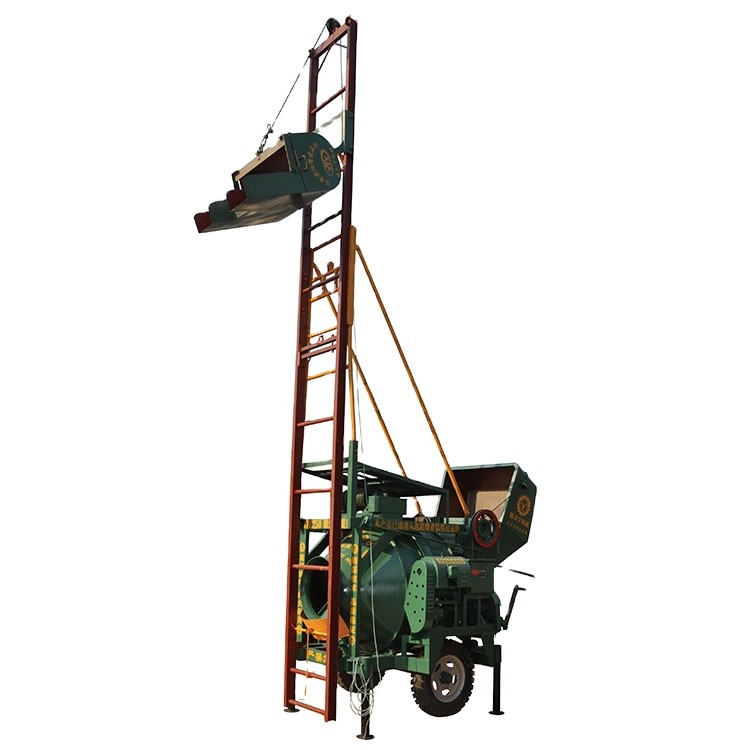 Low Investment Portable Concrete Mixer Machine With Lift Price