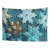 Import Low MOQ Digital Print New Design Home Decor Tapestry Christmas Pattern 3D Printed Tapestry from China