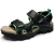 Import Low MOQ Fashion black mens designer leather sandals from China