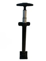 Luggage accessories built-in black single-rod single-tube aluminum rod aluminum thick single handle single arm lever backpack