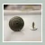 Import luggage parts Press studs and rivets neodymium Magnet button with strength magnet from China
