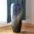 Import lustrous blue and white resin modern ceramic vase ceramic from China