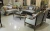 Import Luxury classic living room wood carving villa furniture (1+2+3 sofa +big coffee table ) from China