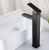 Import luxury new design cupc lavatory faucet bathroom sinks hot and cold water taps black matte tall basin faucets from China