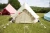 Import Luxury waterproof customize sibley outdoor 5m glamping canvas bell tent from China