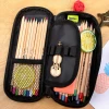 LYMECH custom logo zipper ziplock wallet bag box purse pouch pencil case