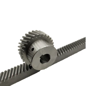 M1 helical cnc rack and pinion gear  in stock