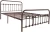 Import Made in China Adults Metal Bedroom Furniture Metal Bed Frame from China
