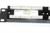 Made in china19 inch 24 ports UTP Cat6a Patch Panel