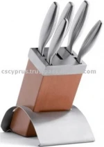 Madeira knife,knife block