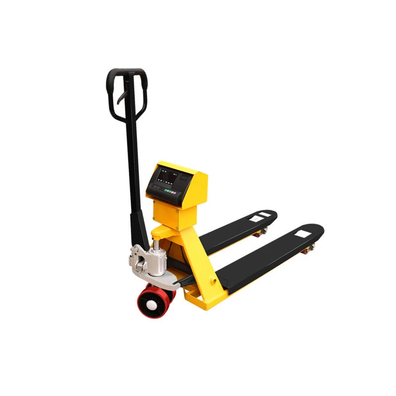 Manual pallet truck scale manual pallet jack weighing scales