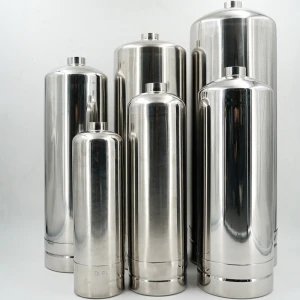 Manufacture 4L portable stainless steel fire extinguisher cylinder