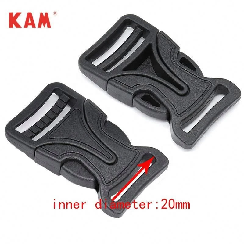 manufacture plastic quick release buckle for bag accessories