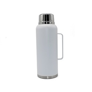 MAPS multicolor 2600ml insulated double wall stainless steel vacuum flask with handle and double lids