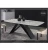 Import Marble top black steel dining table /  XT dining table from China