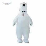 Mascot Costume Halloween Carnival Christmas party performance polar bear Inflatable clothes costume cartoon toys